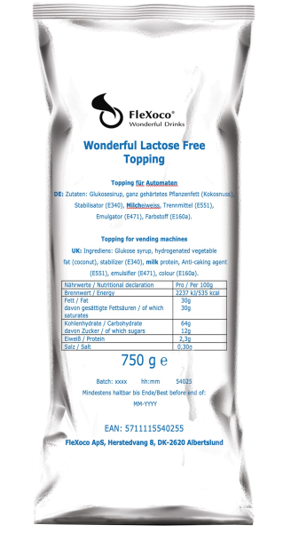 Wonderful laktosefreies Topping